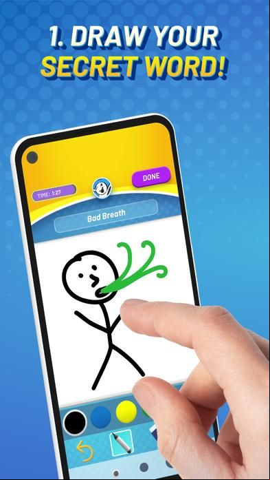 Telestrations game screenshot