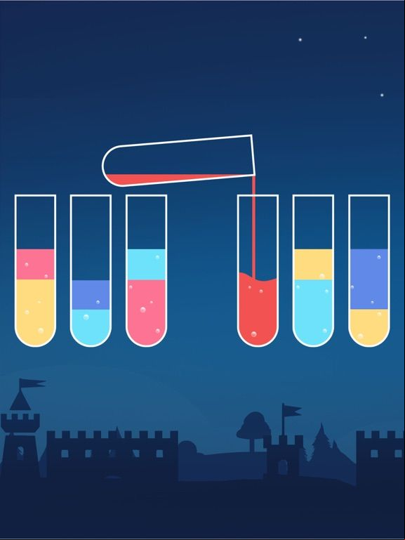 Water Sort Puzzle game screenshot